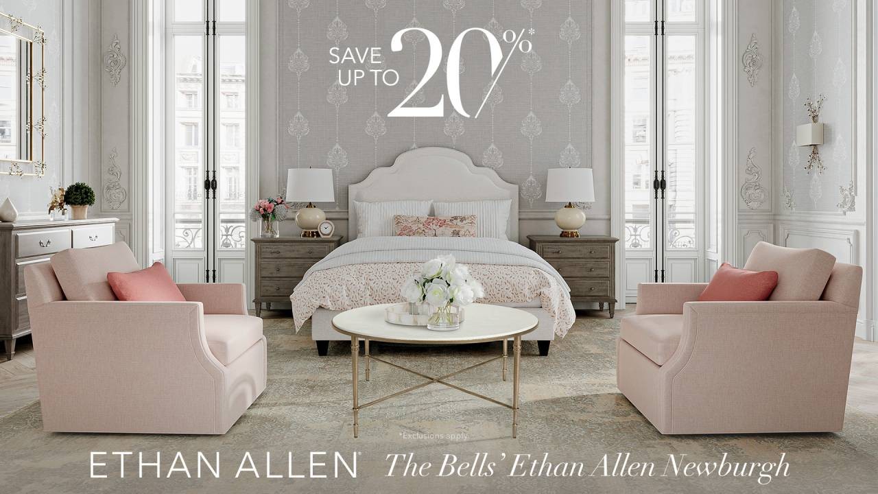 Save up to 20% - Bell’s Ethan Allen Design Center Near Newburgh, New York (NY)