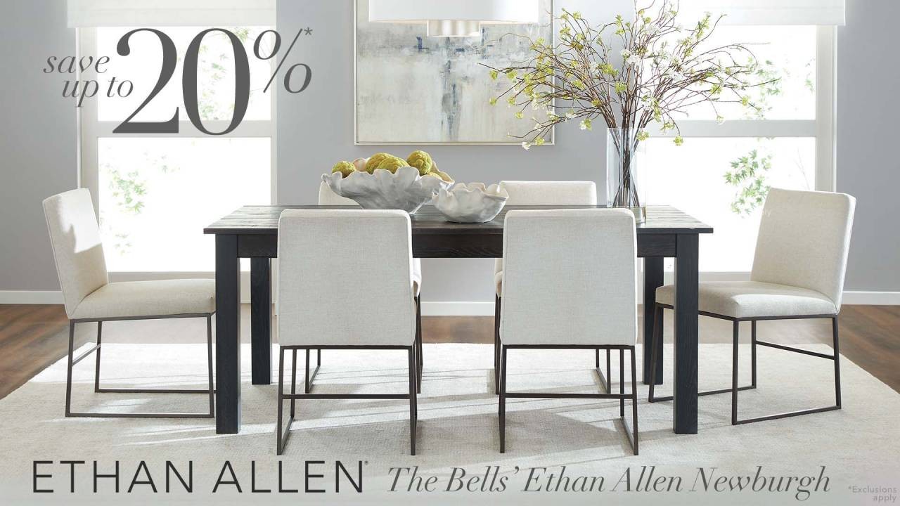 Save up to 20% - Bell’s Ethan Allen Design Center Near Newburgh, New York (NY)