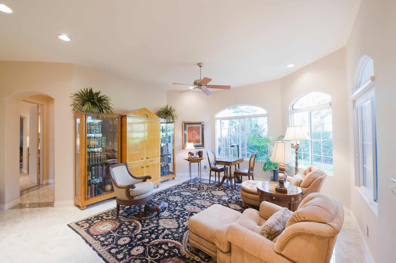 Image of an area rug in a living room near Newburgh, New York (NY)