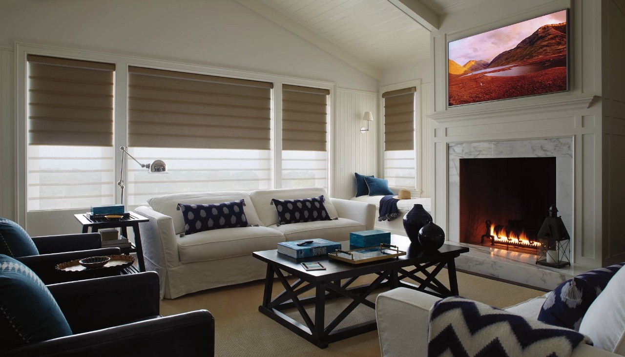 Hunter Douglas Vignette® Modern Roman Shades near Newburgh, New York (NY)